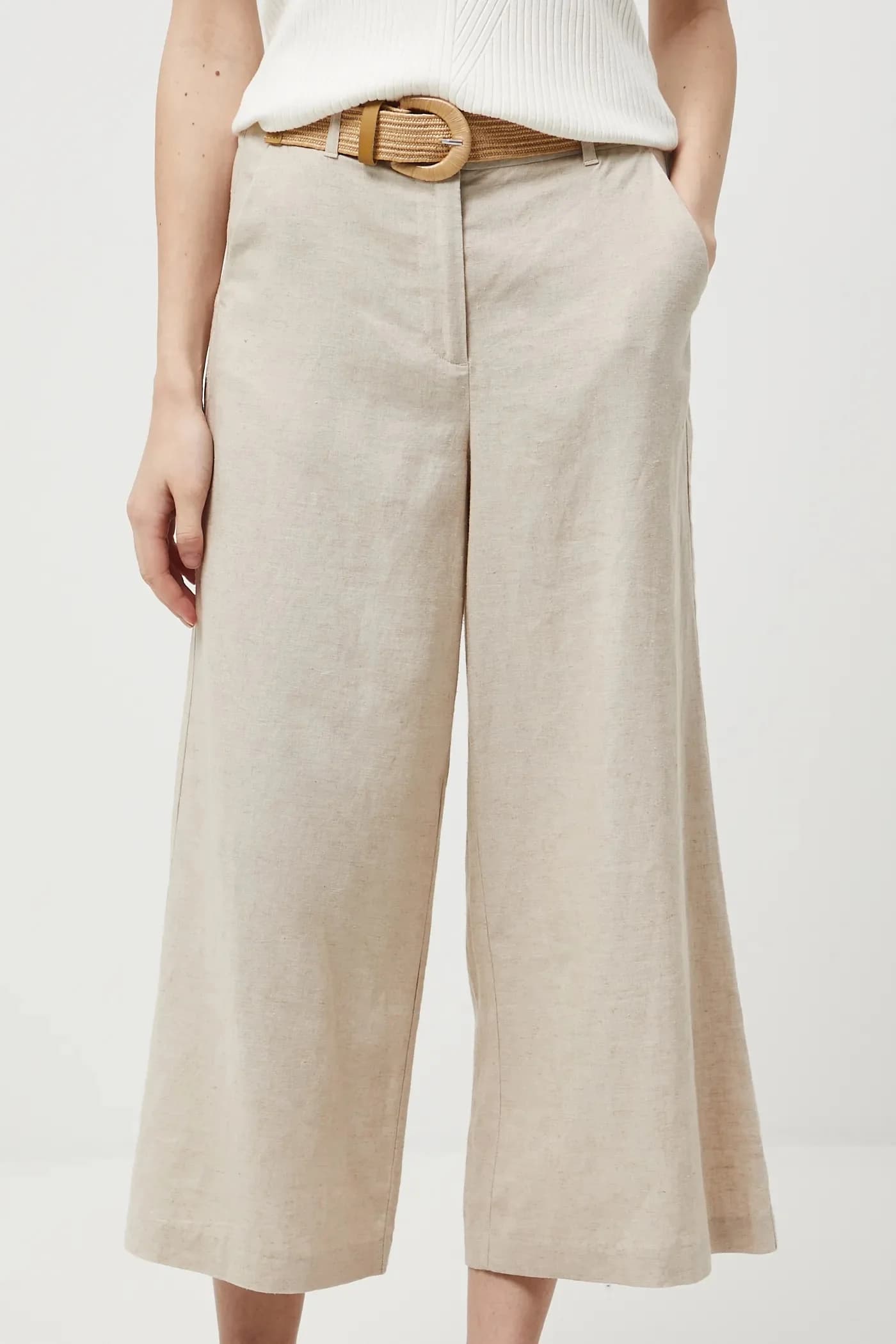 Льняные брюки - фото 6