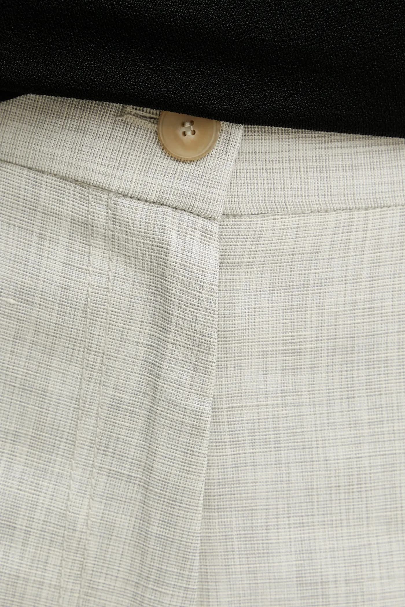 Брюки из смесового льна - фото 4