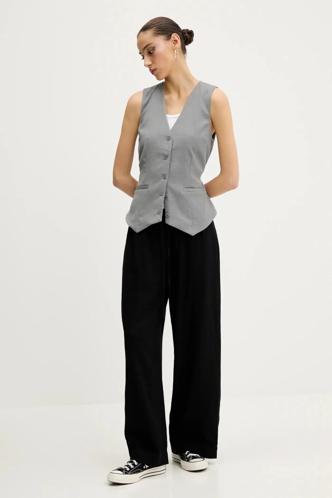 Льняные брюки - фото 2