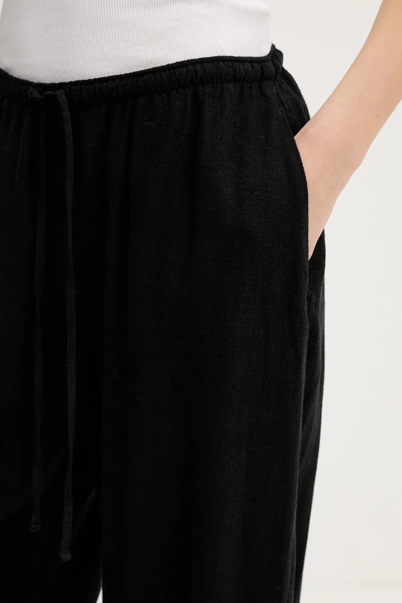 Льняные брюки - фото 4