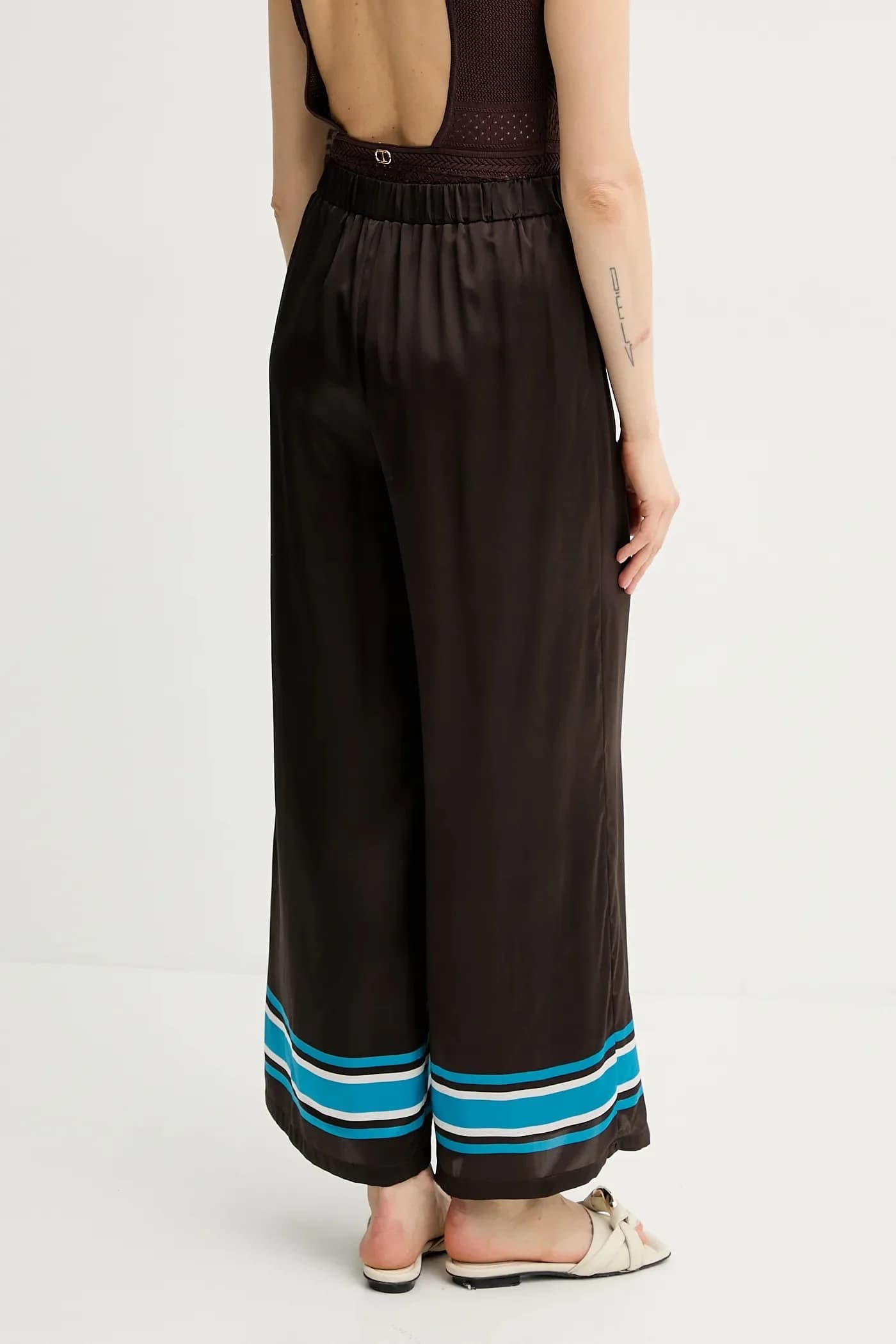 Шелковые брюки - фото 3