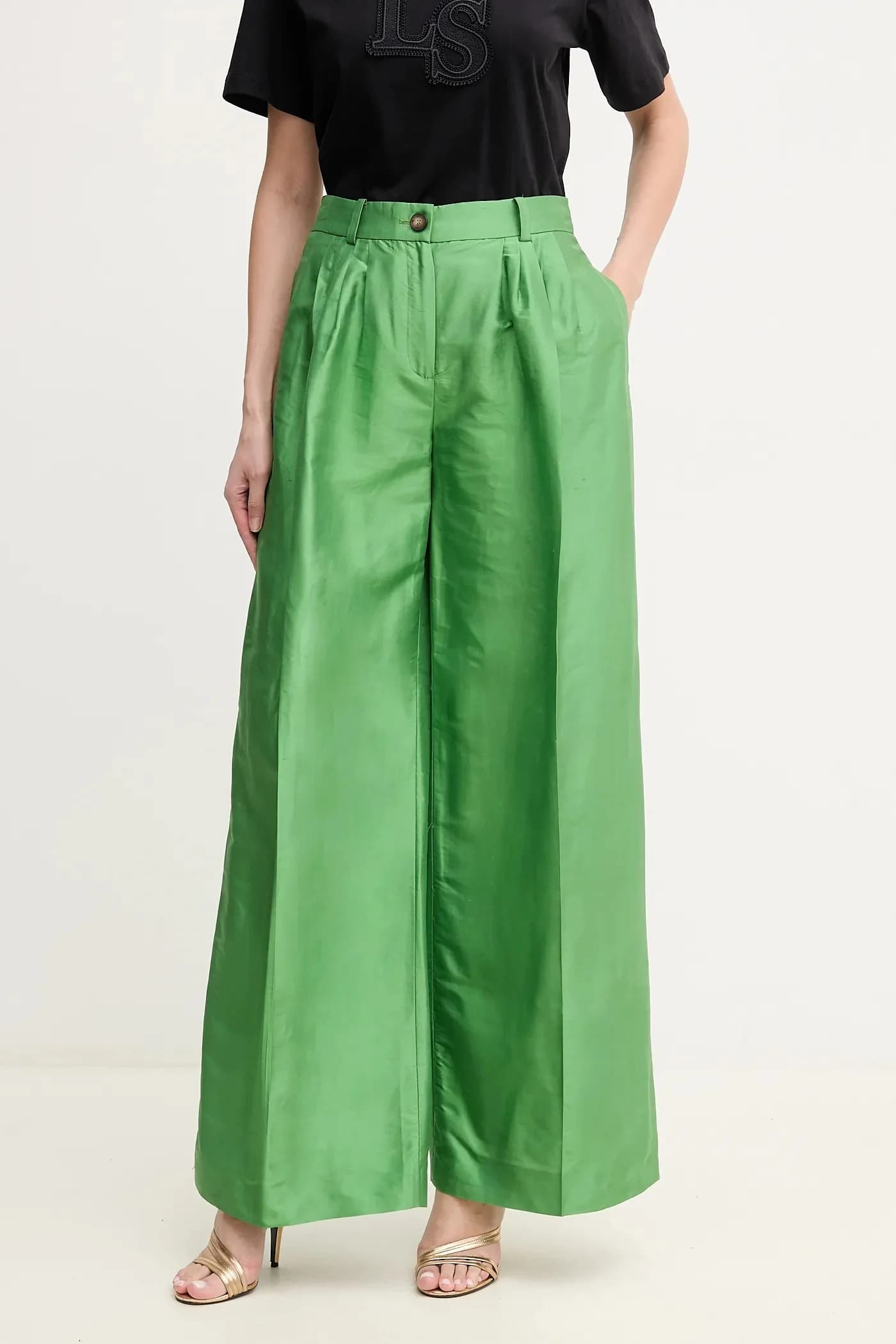 Шелковые брюки