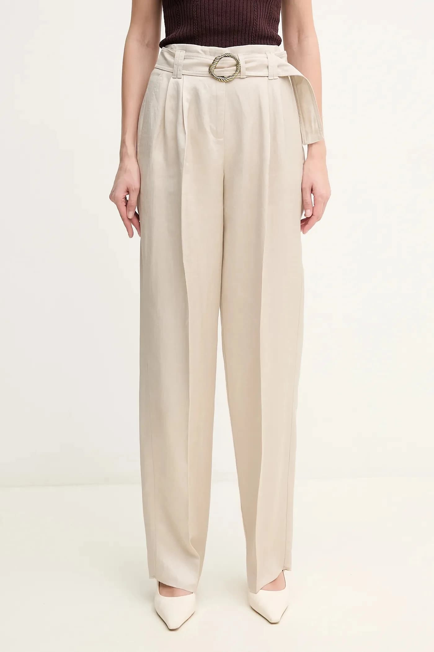 Брюки FATTO из смесового льна