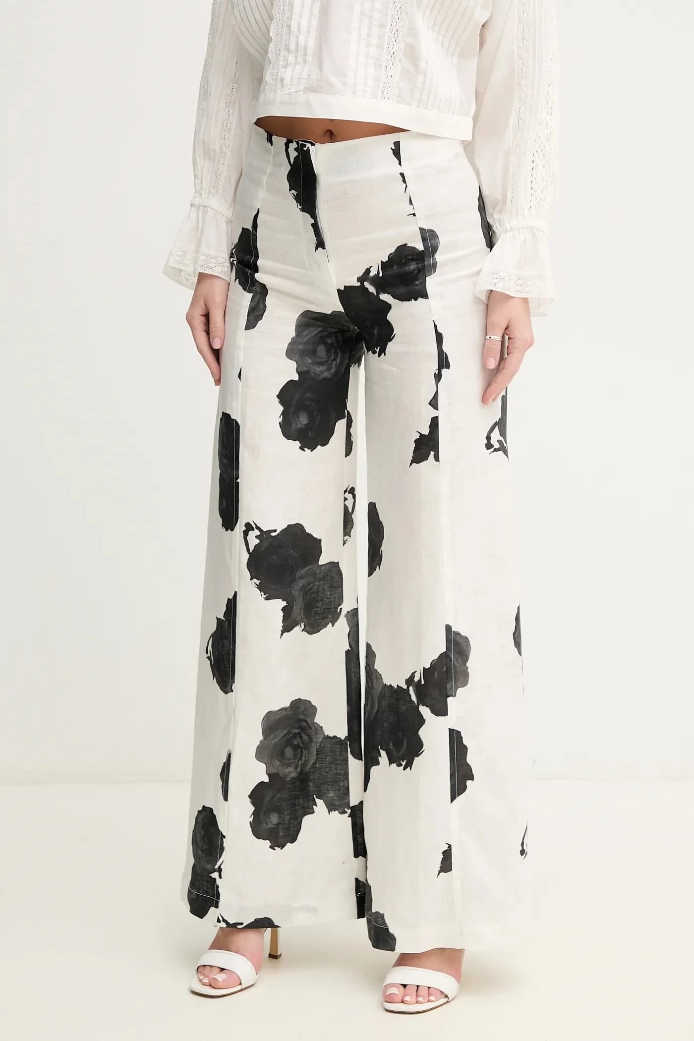 Льняные брюки