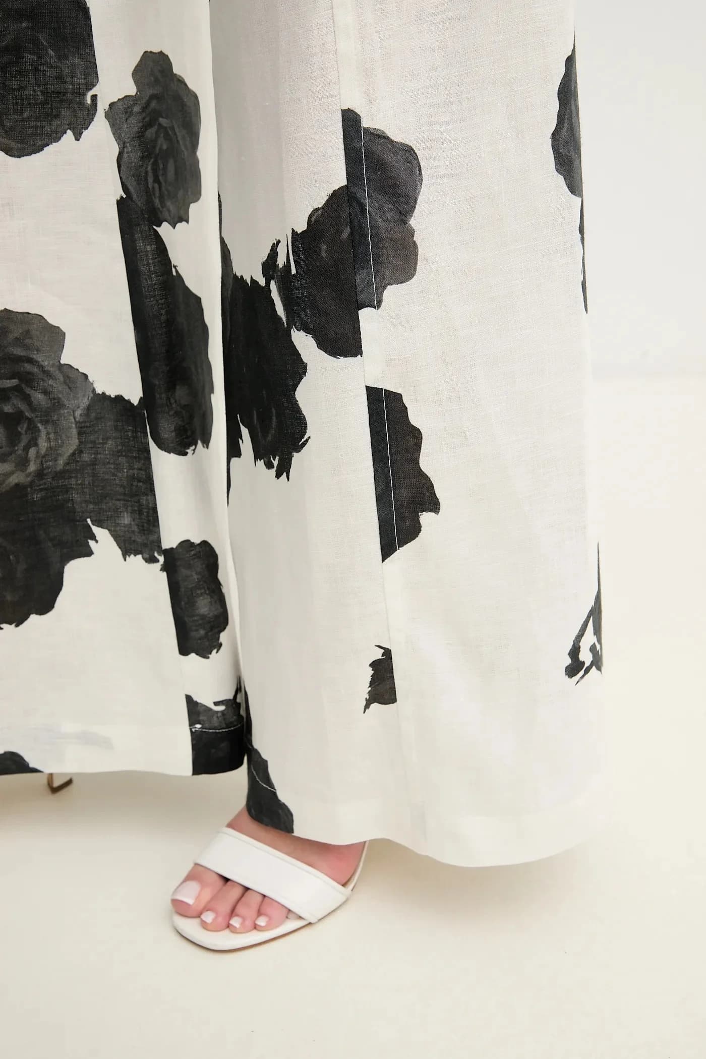 Льняные брюки - фото 4