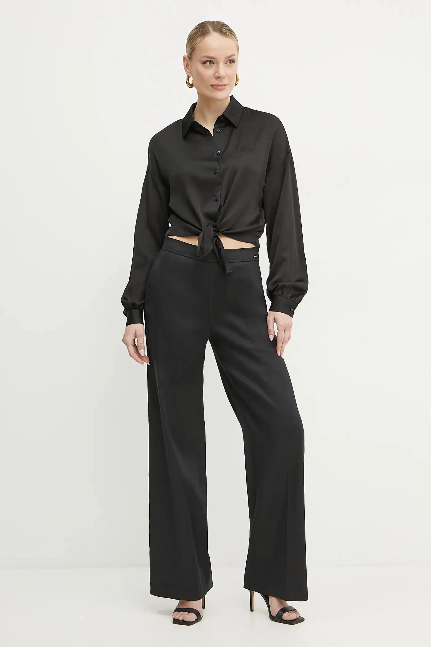 льняные брюки ISABEAU - фото 2