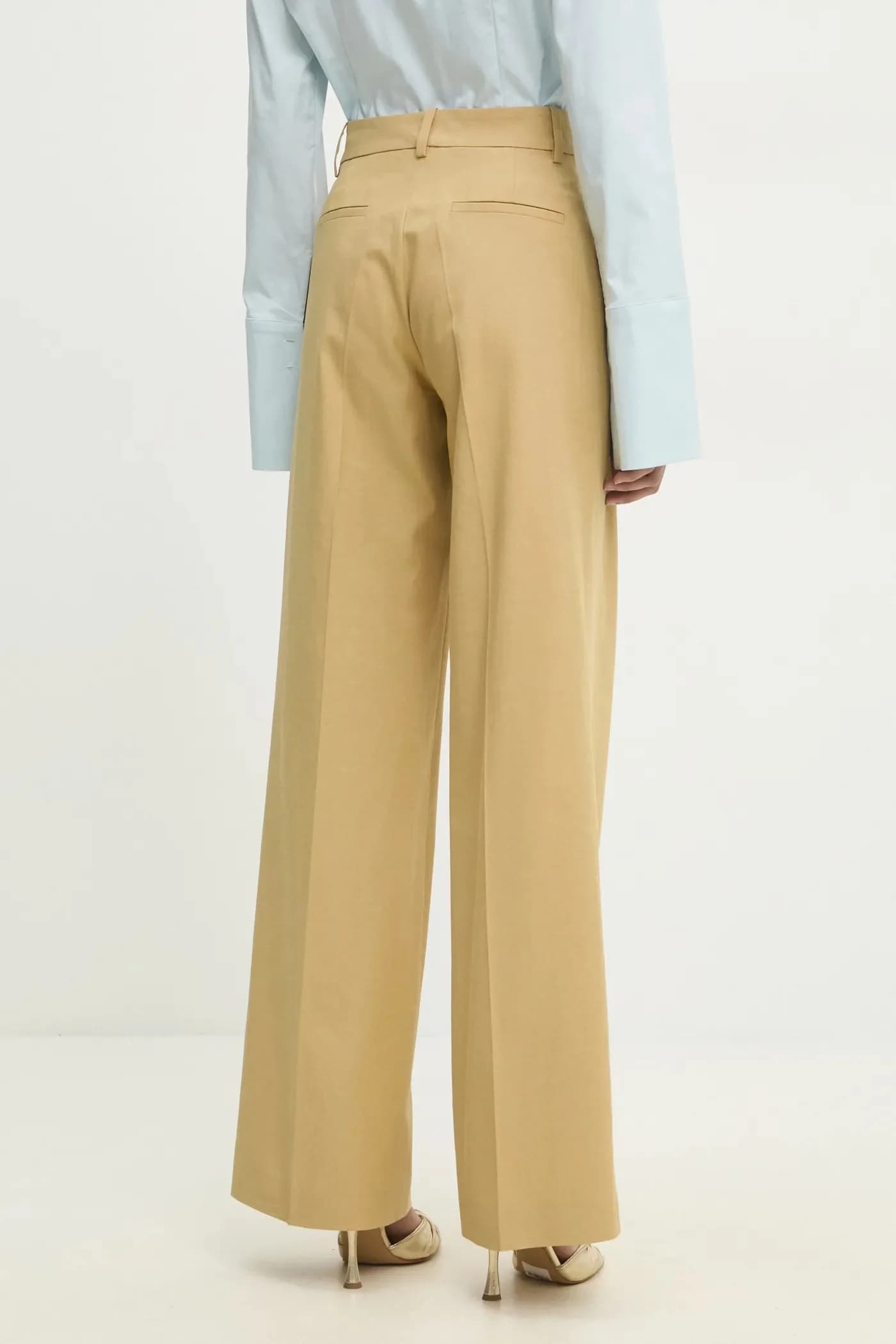 Широкие костюмные брюки - фото 3