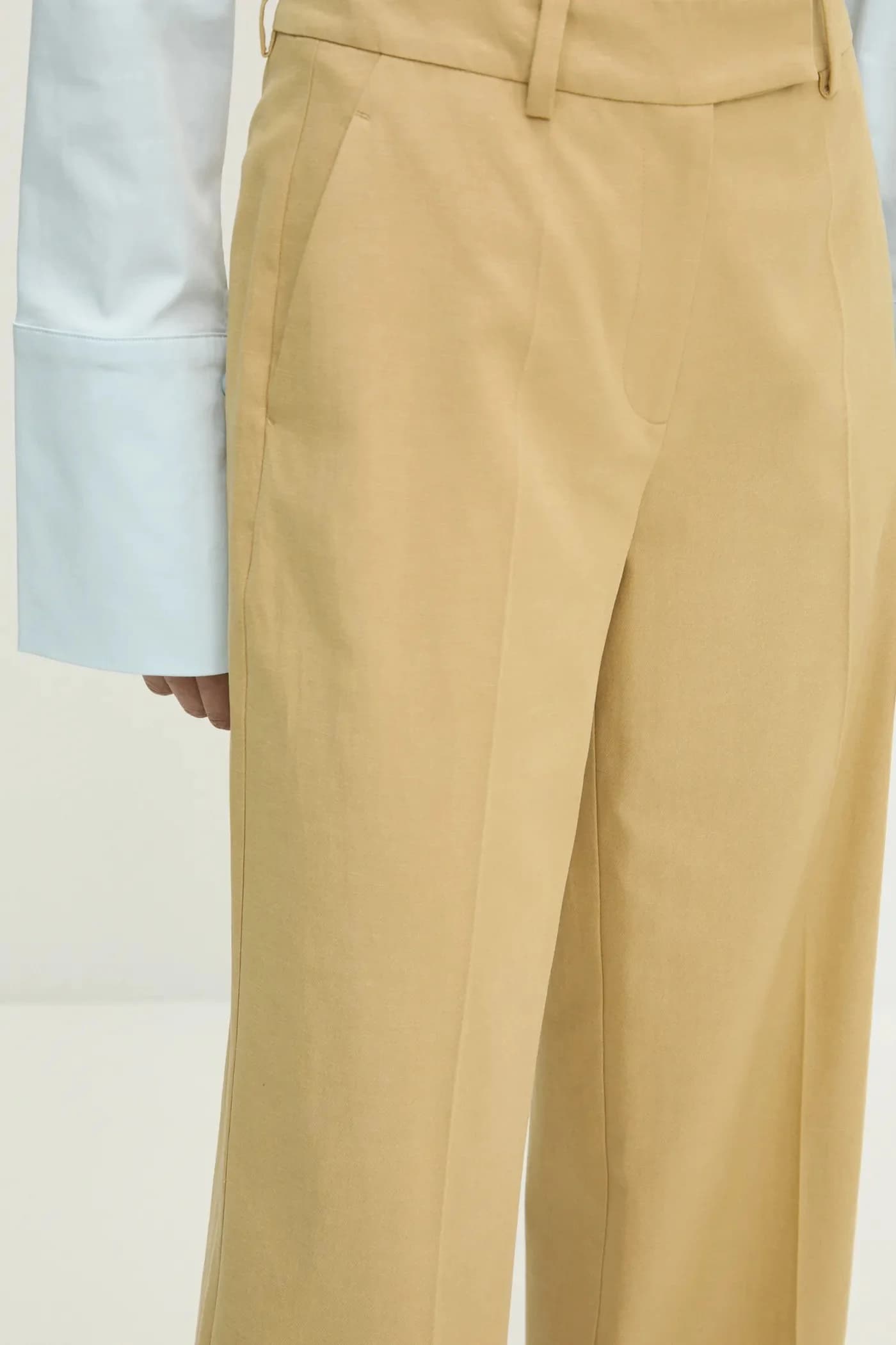 Широкие костюмные брюки - фото 4