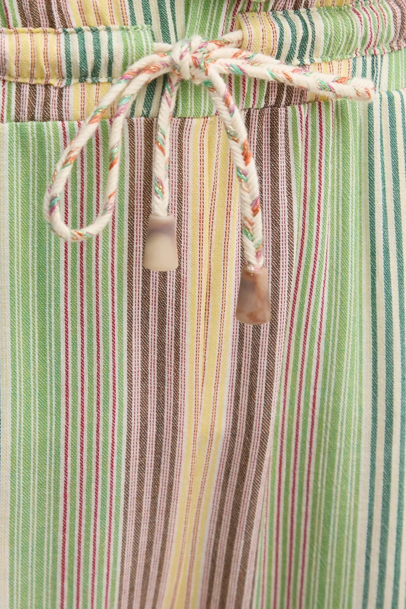 Брюки PETRUS из смесового льна - фото 4