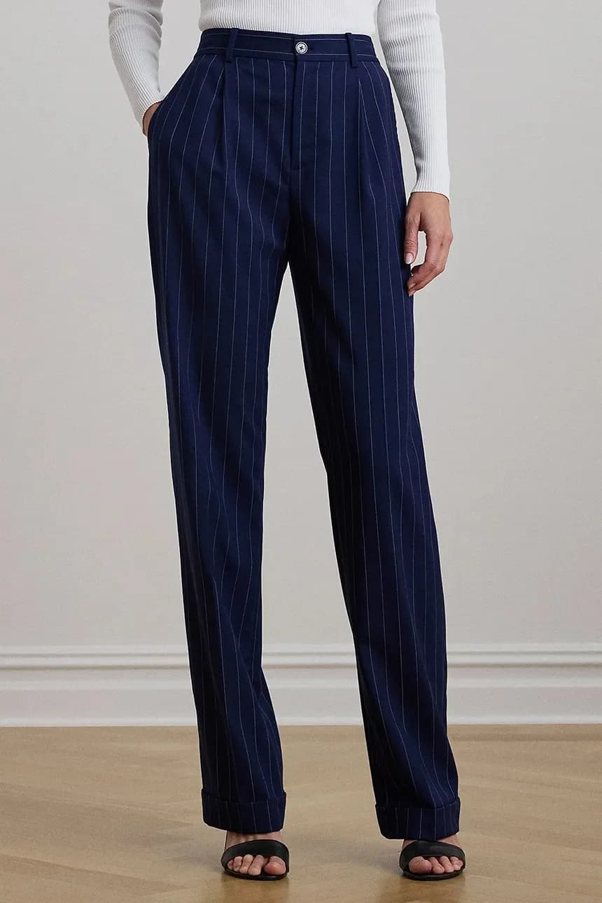 Шерстяные брюки - фото 2