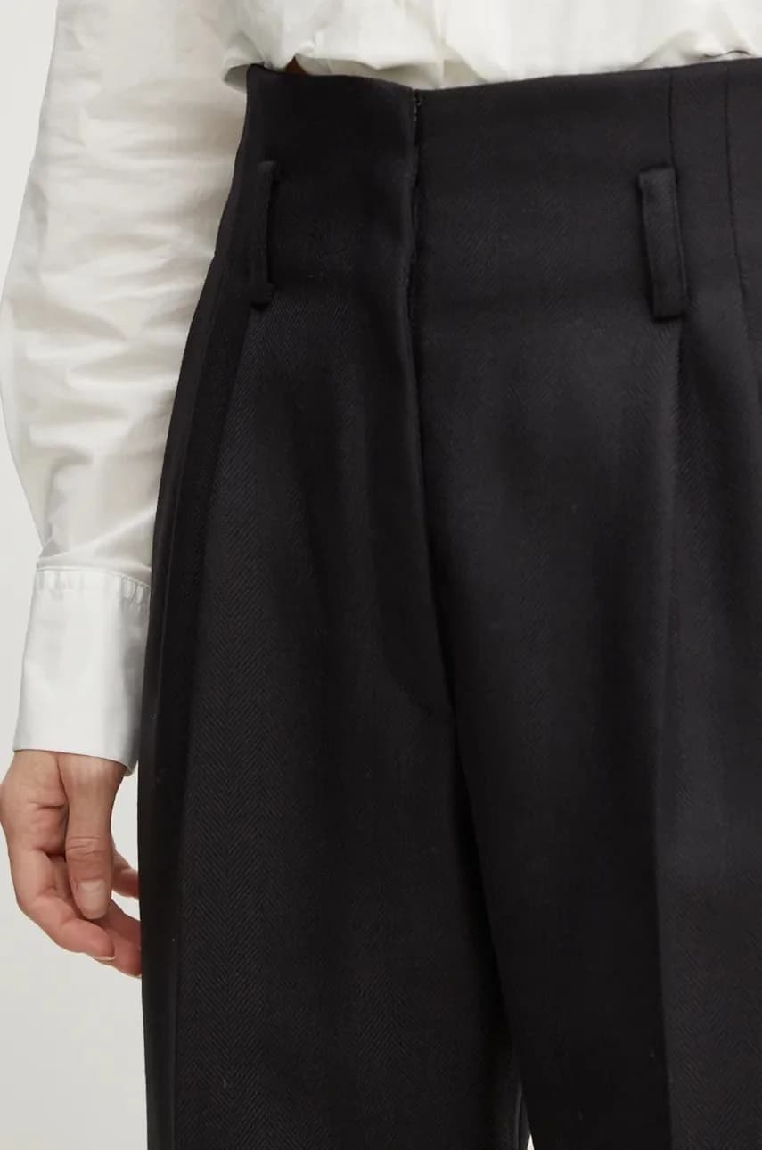 Шерстяные брюки - фото 4