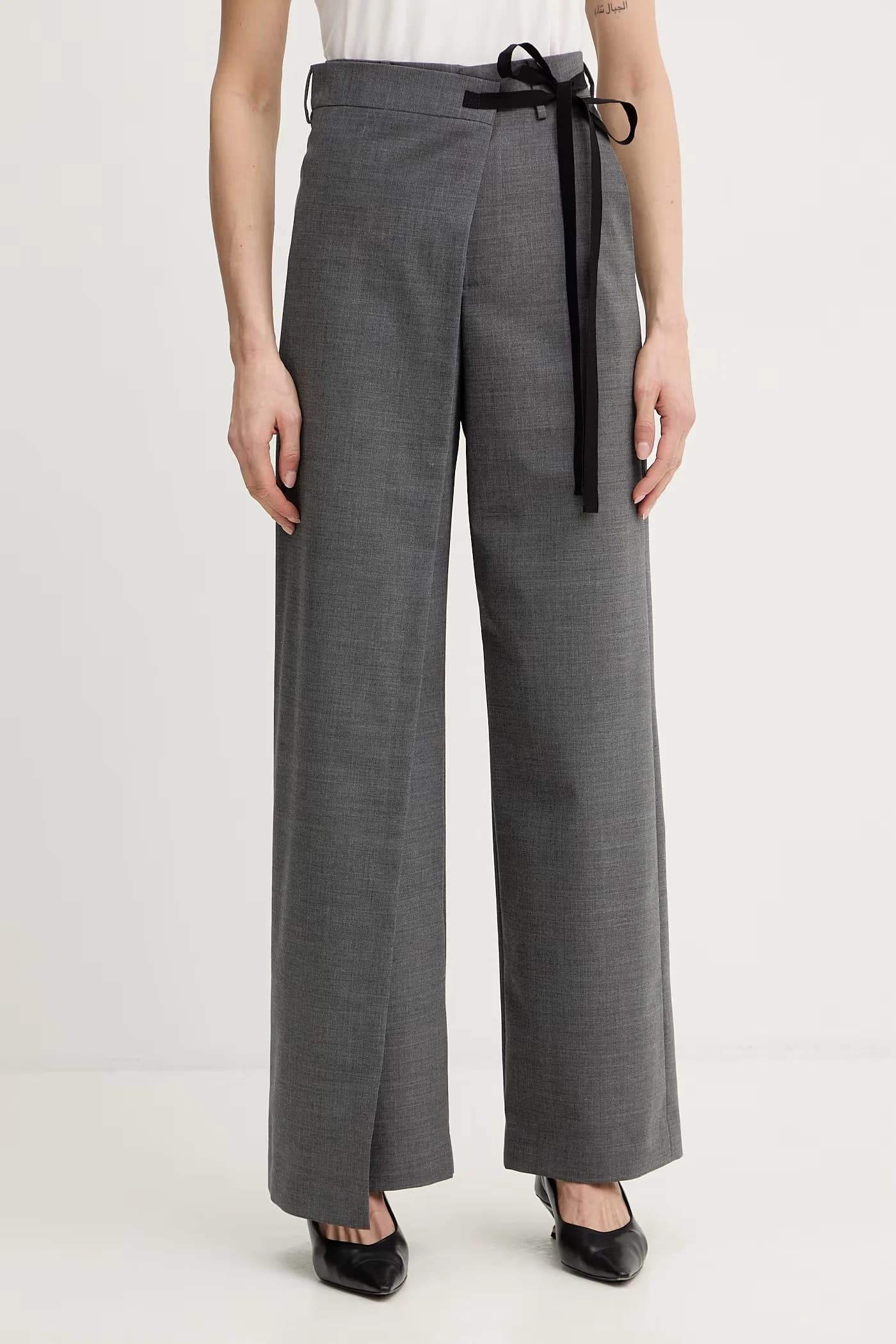 Брюки с шерстью