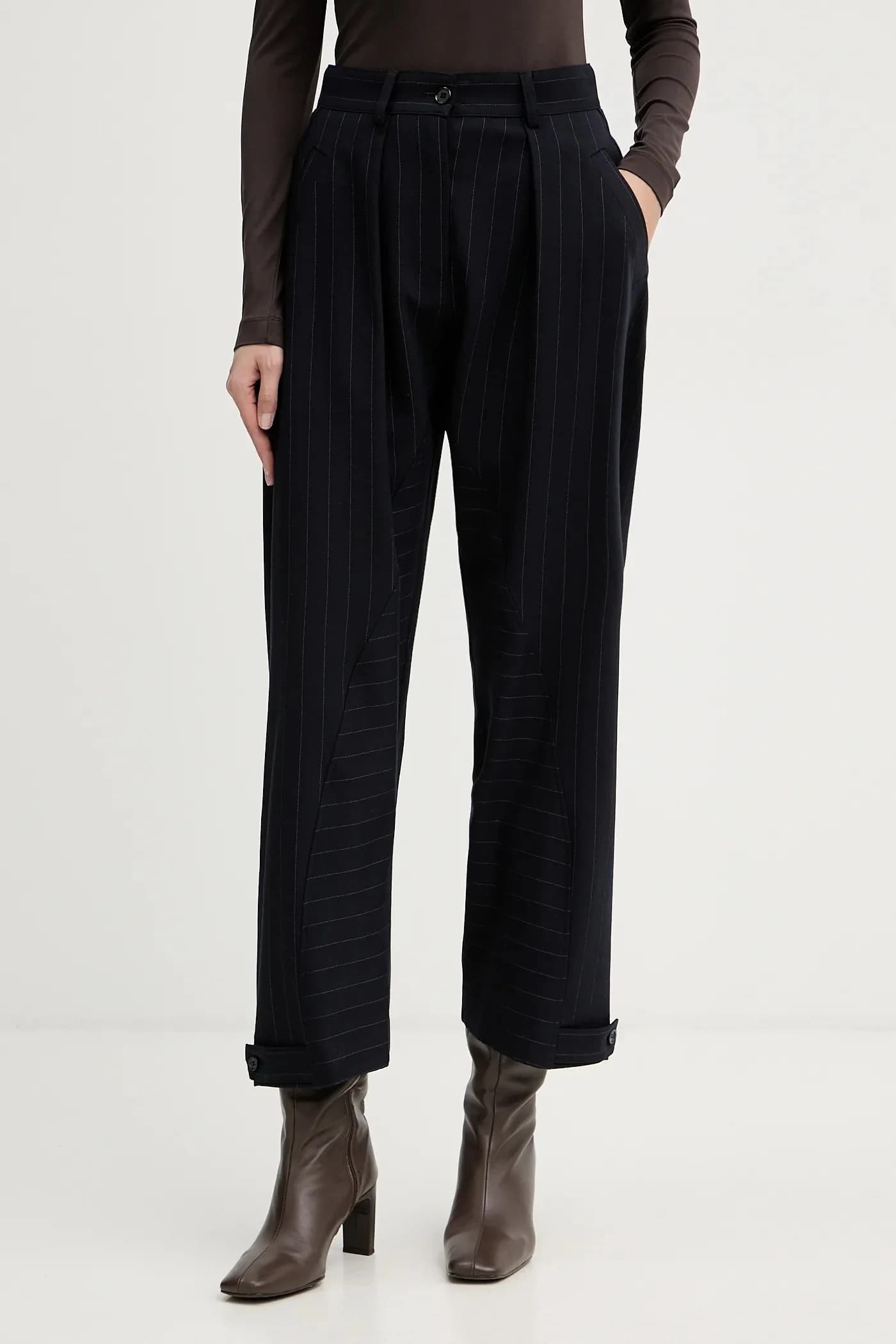 Брюки с шерстью