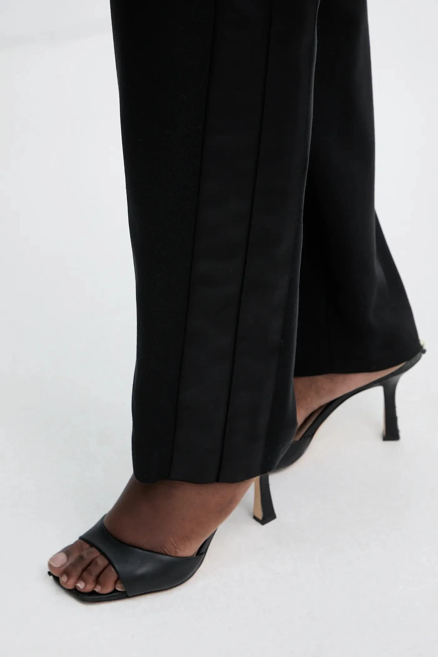 Брюки из смесовой шерсти - фото 4