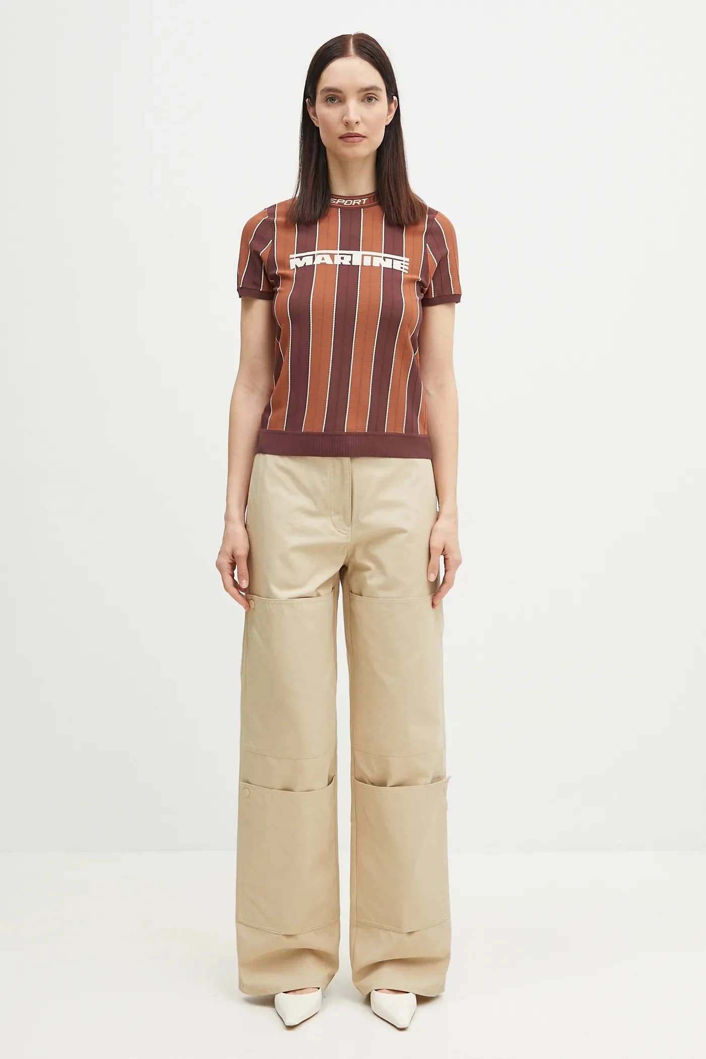 Хлопковые брюки - фото 5