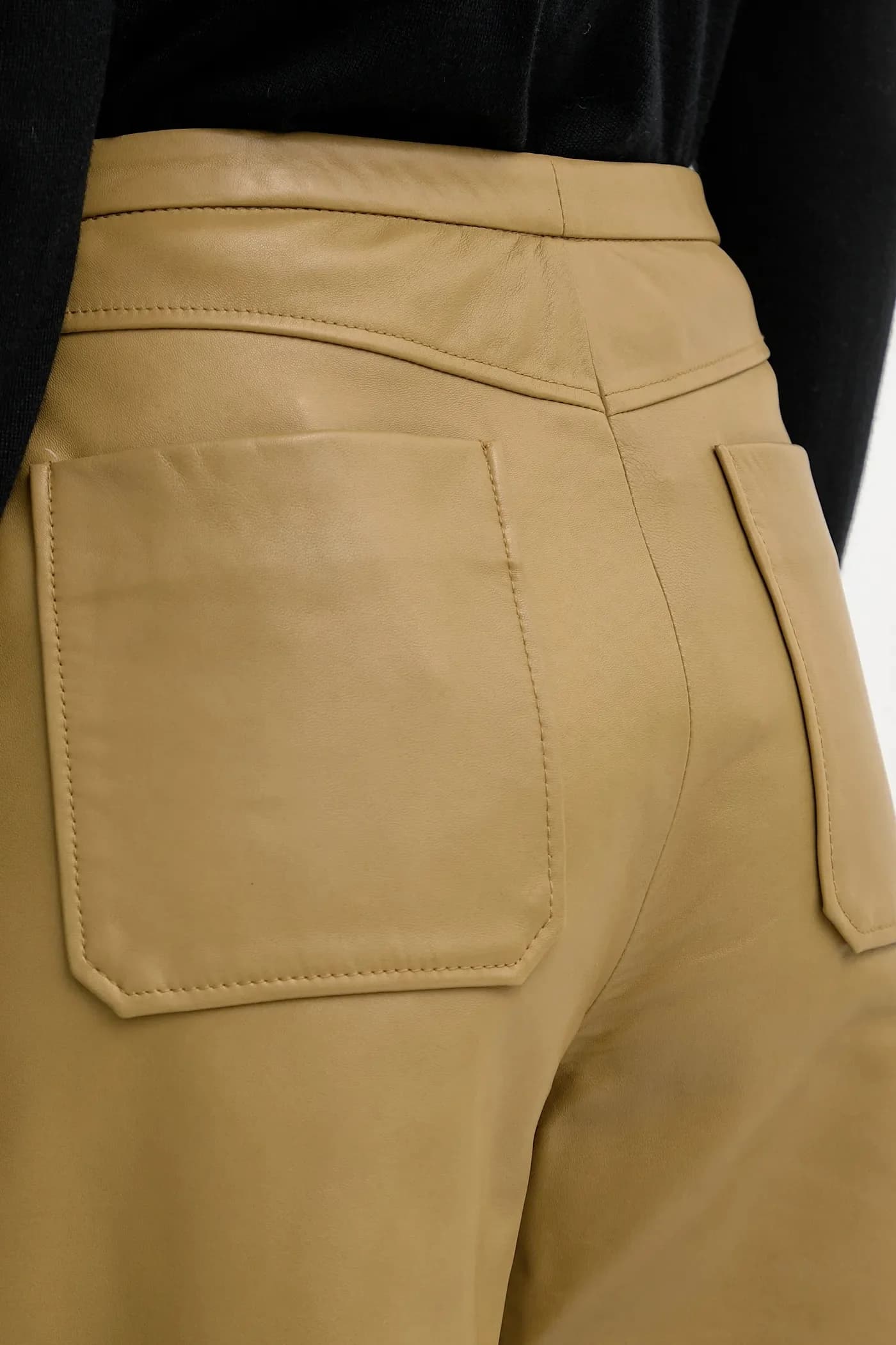 кожаные брюки Rowena - фото 5