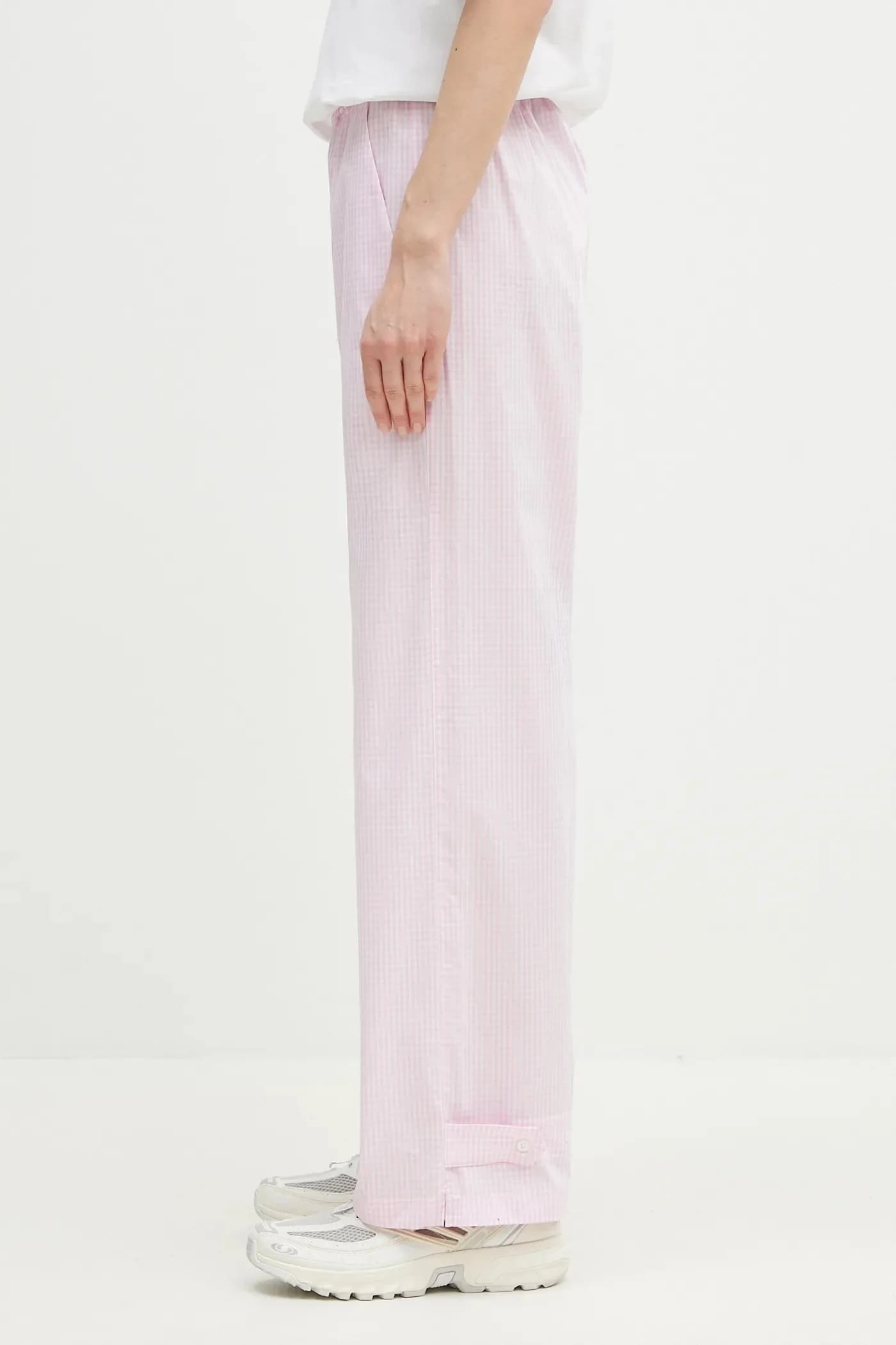 Хлопковые брюки с логотипом Gingham - фото 2