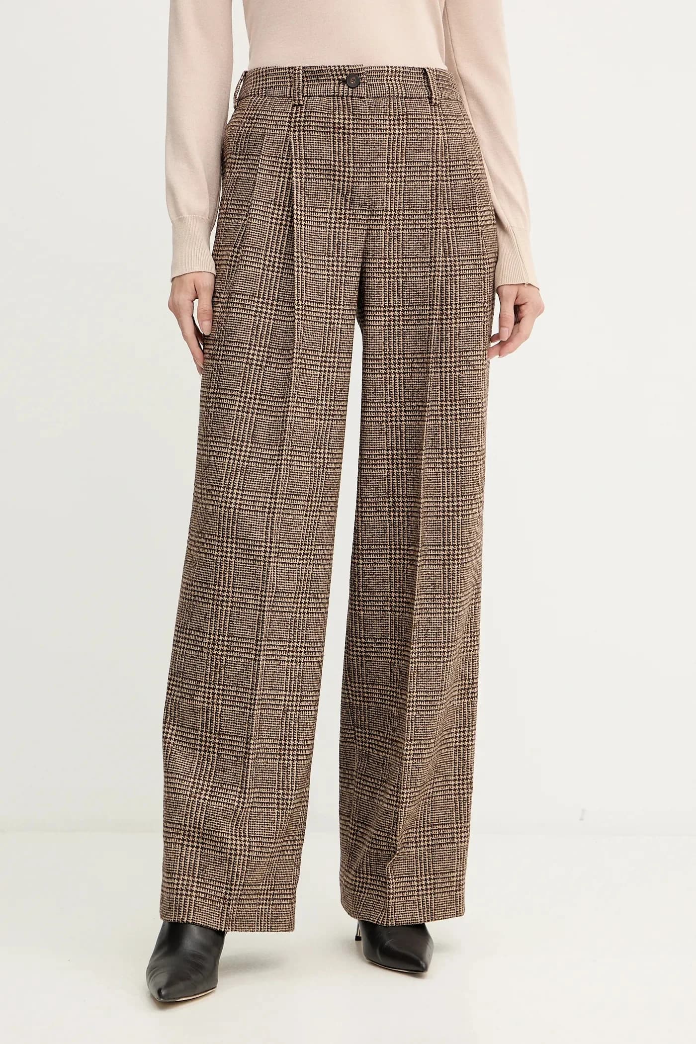 Брюки с шерстью