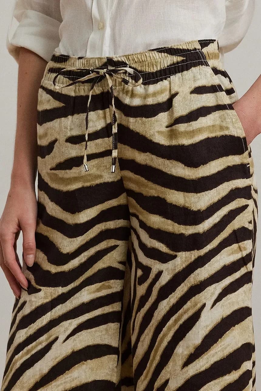 Льняные брюки - фото 4