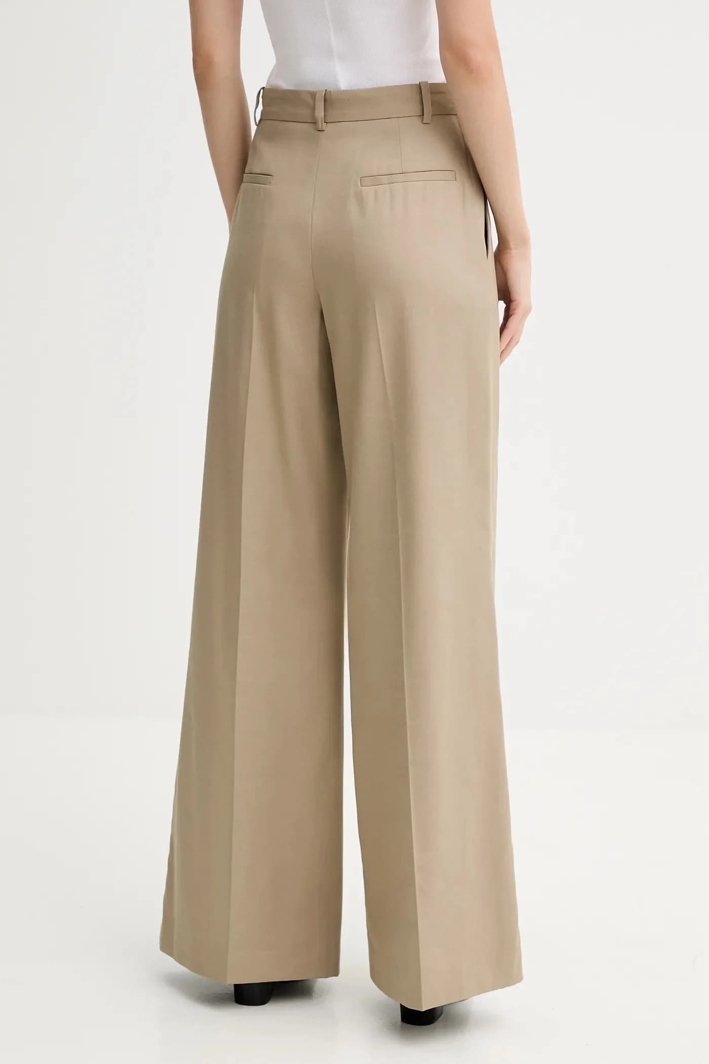 Брюки из смесовой шерсти - фото 3