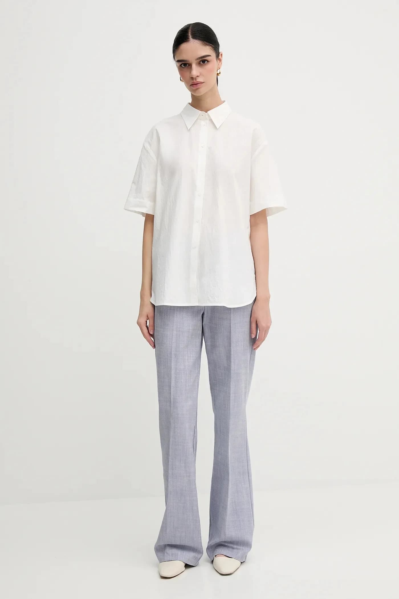 Хлопковые брюки - фото 2