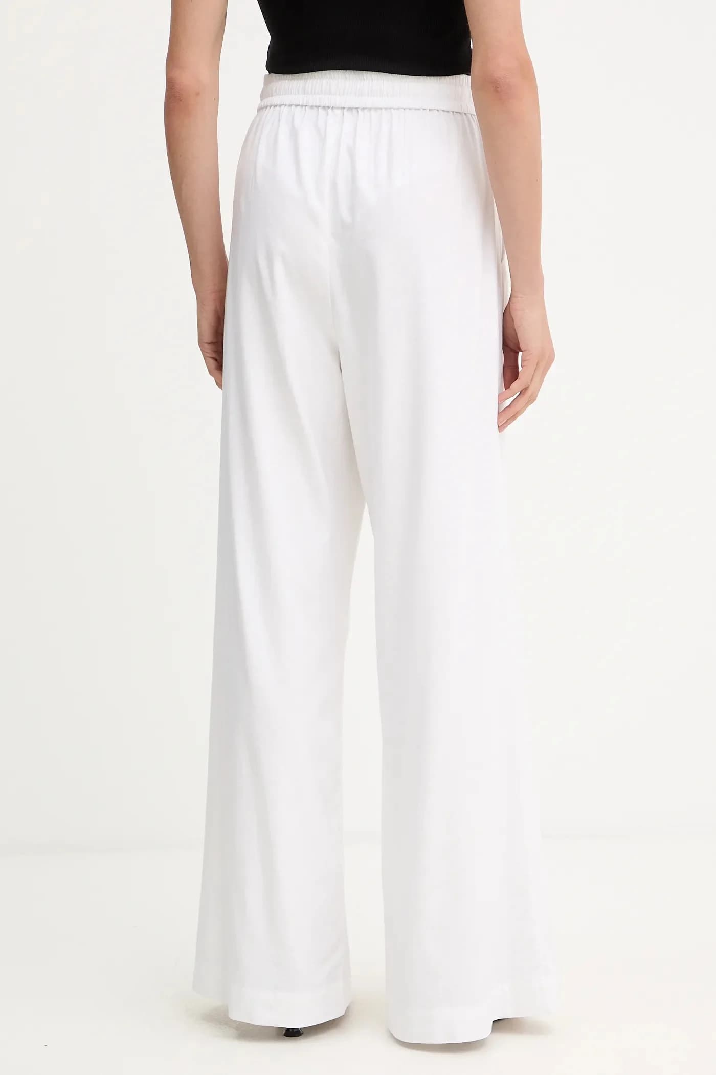 Брюки из смесового льна - фото 3