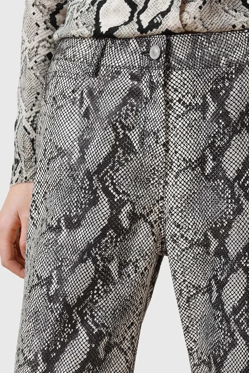 Кожаные брюки SAIGE - фото 3