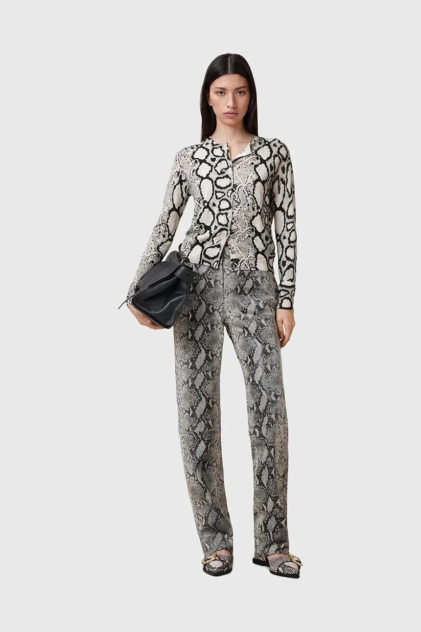 Кожаные брюки SAIGE - фото 6