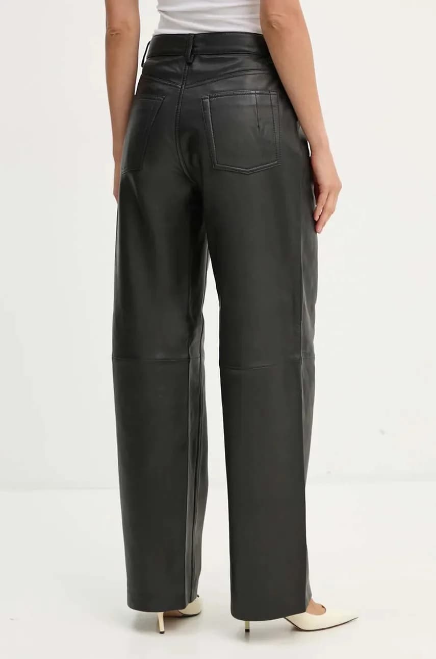 Кожаные брюки - фото 3