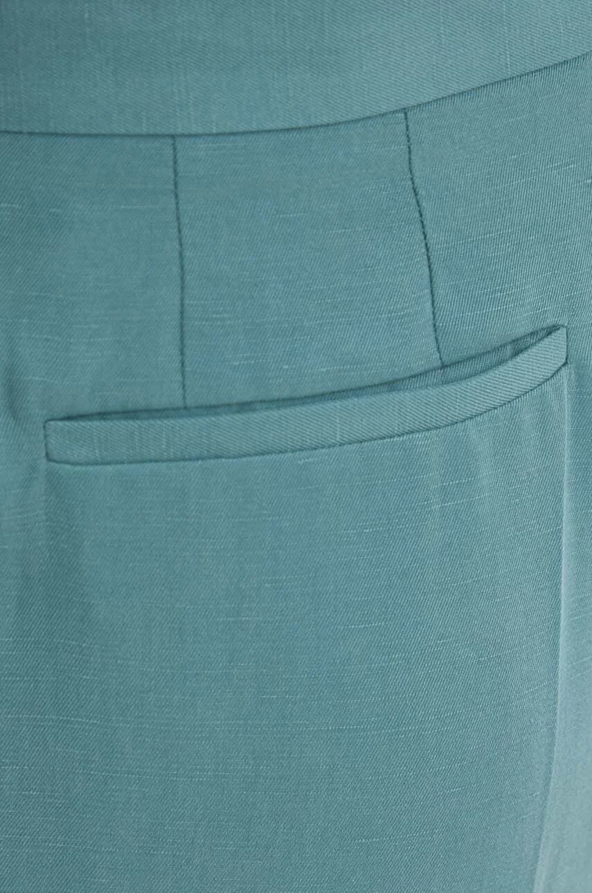 Брюки из смесового льна - фото 4