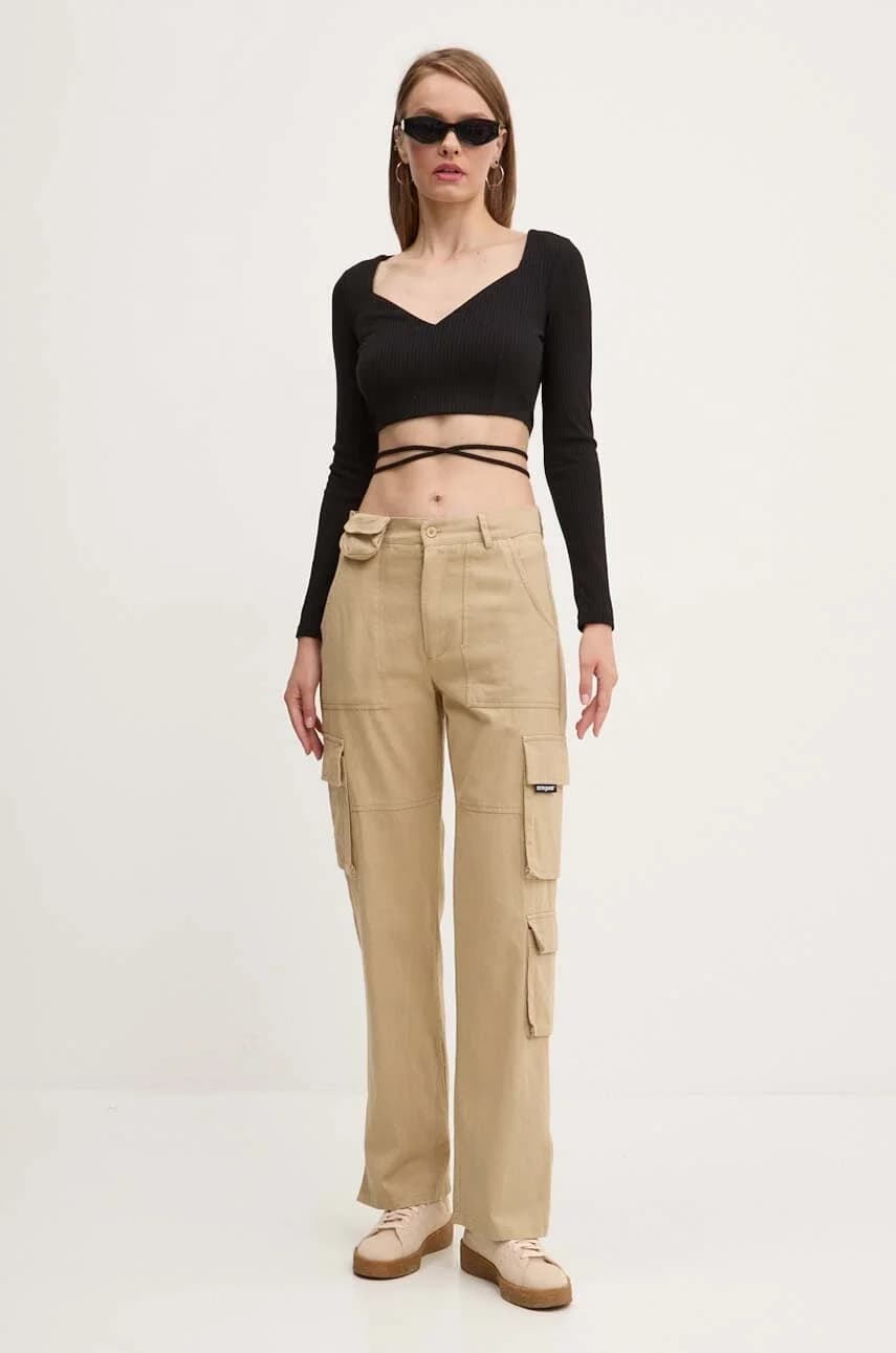 Хлопковые брюки - фото 2