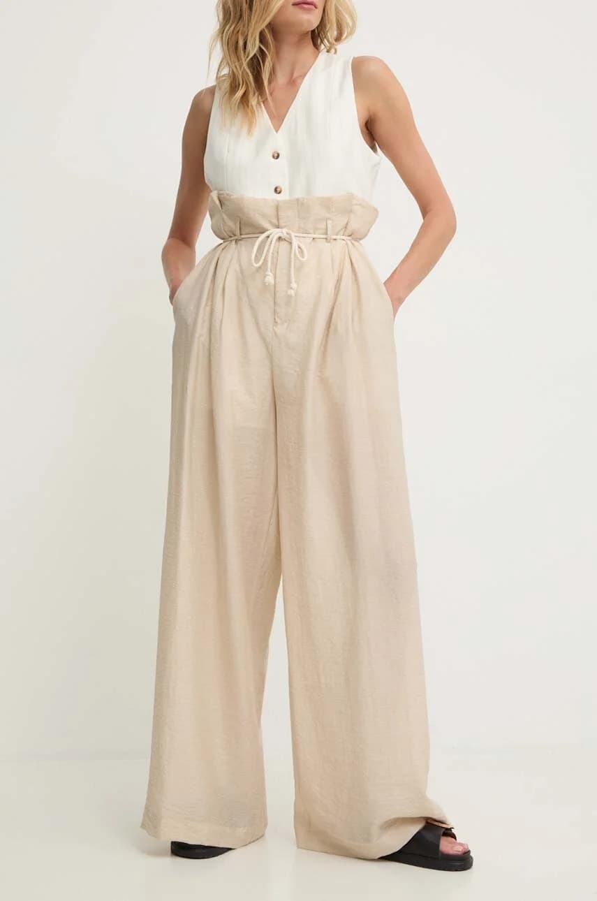 Льняные брюки - фото 2