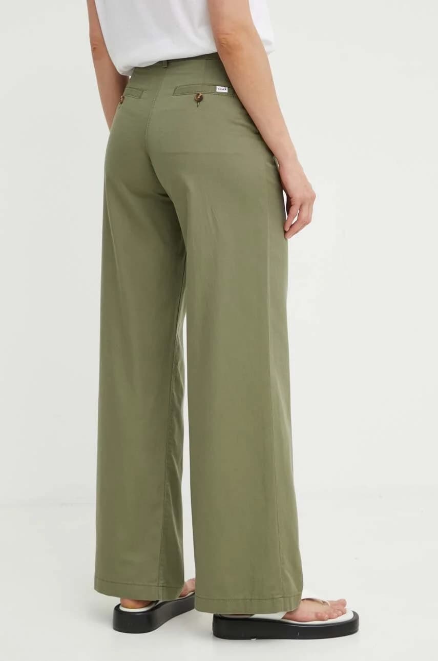 ШИРОКИЕ БРЮКИ ПЛИССИРОВАННЫЕ - фото 4