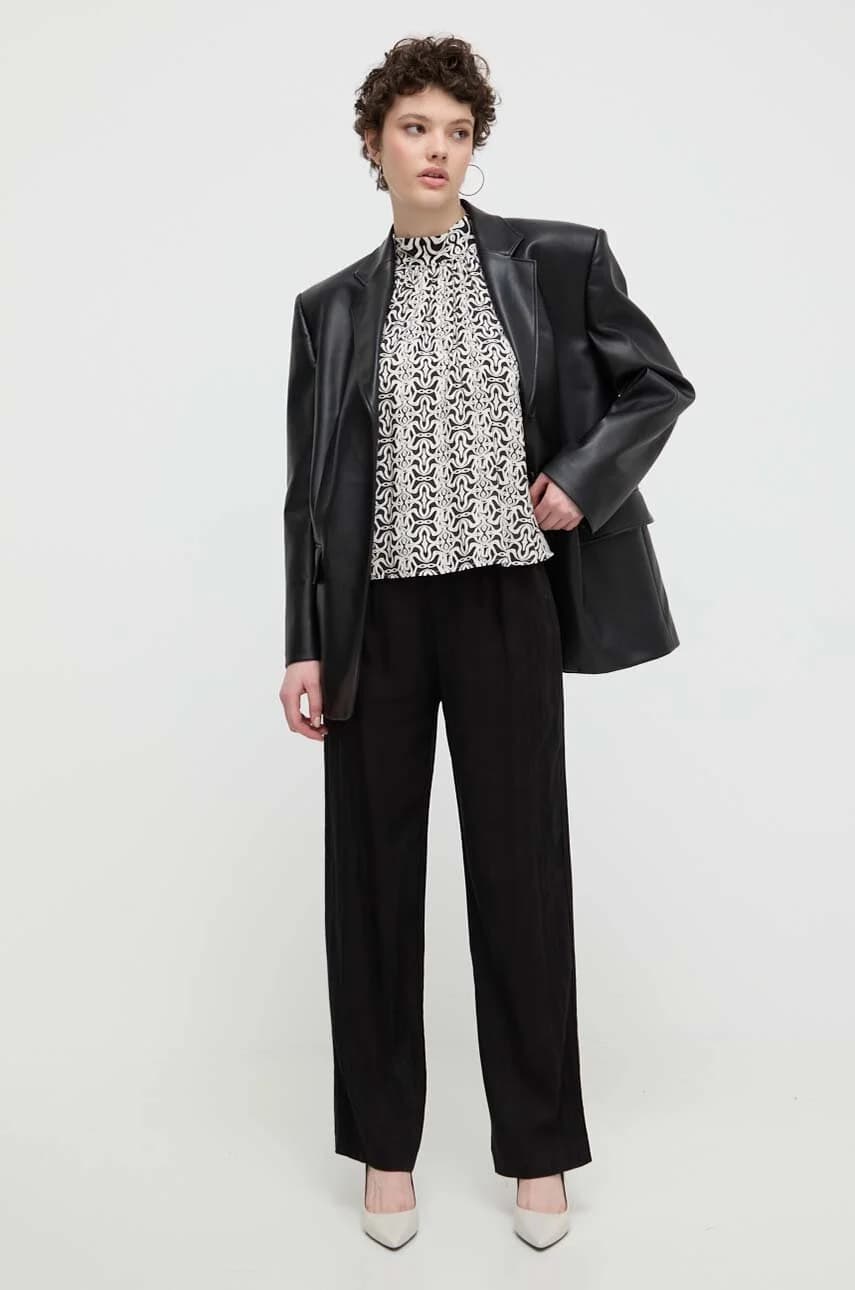 Брюки ARMAND из смесового льна - фото 2