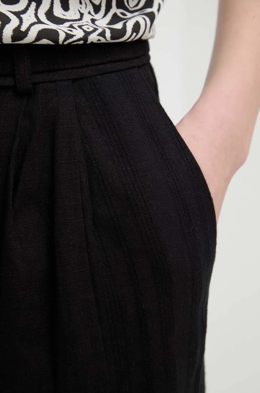 Брюки ARMAND из смесового льна - фото 4