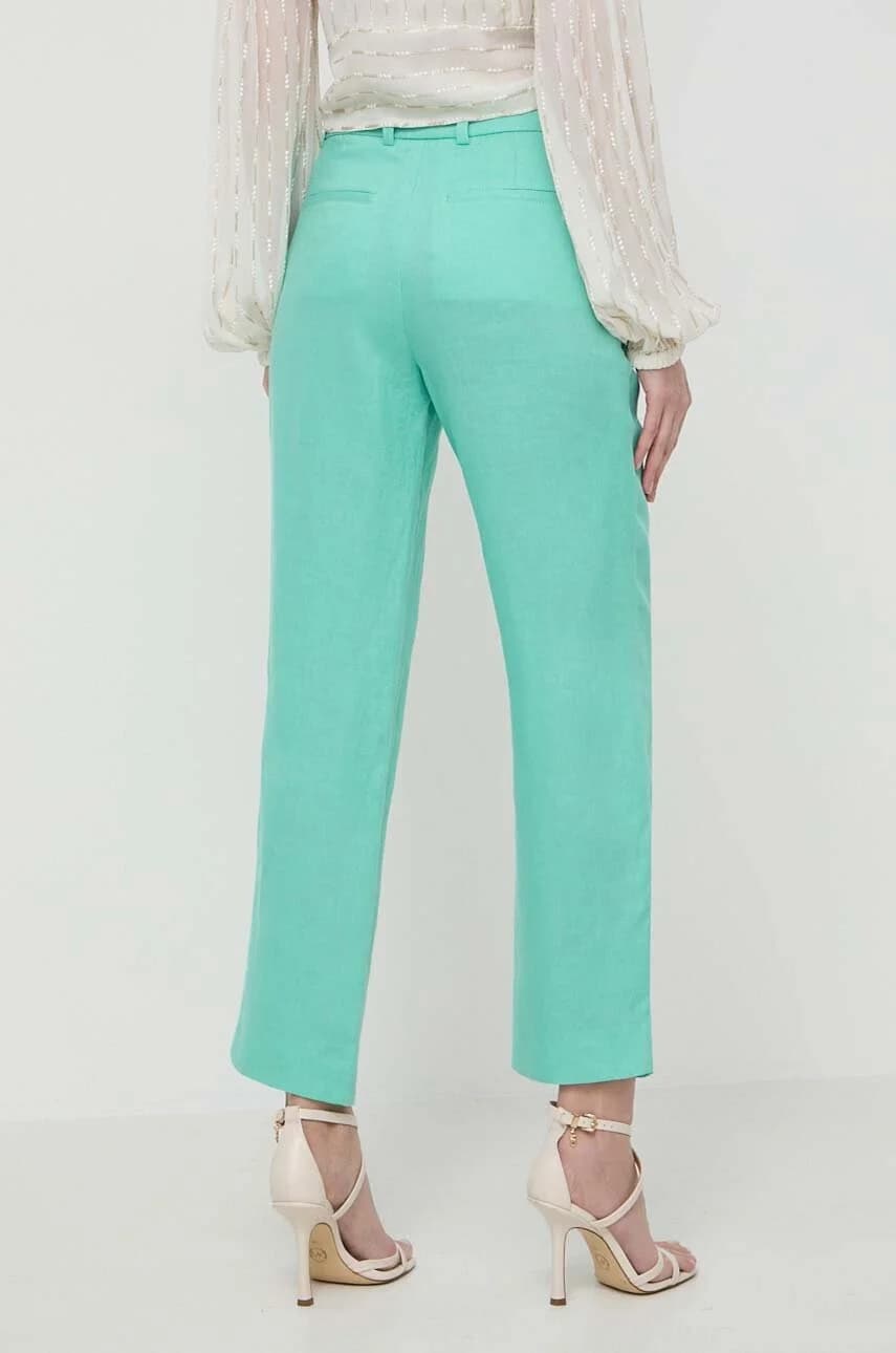 Льняные брюки ARGANO RUNWAY COLLECTION - фото 3