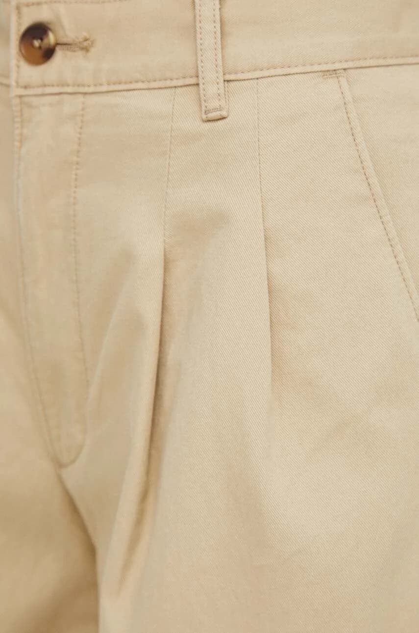 ШИРОКИЕ БРЮКИ ПЛИССИРОВАННЫЕ - фото 4