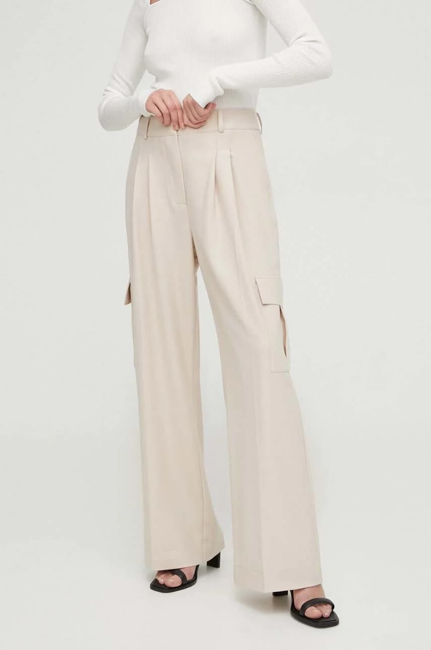 Брюки Louise из смесовой шерсти - фото 4