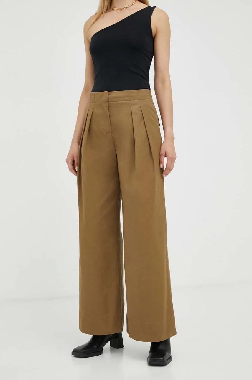 Хлопковые брюки - фото 2