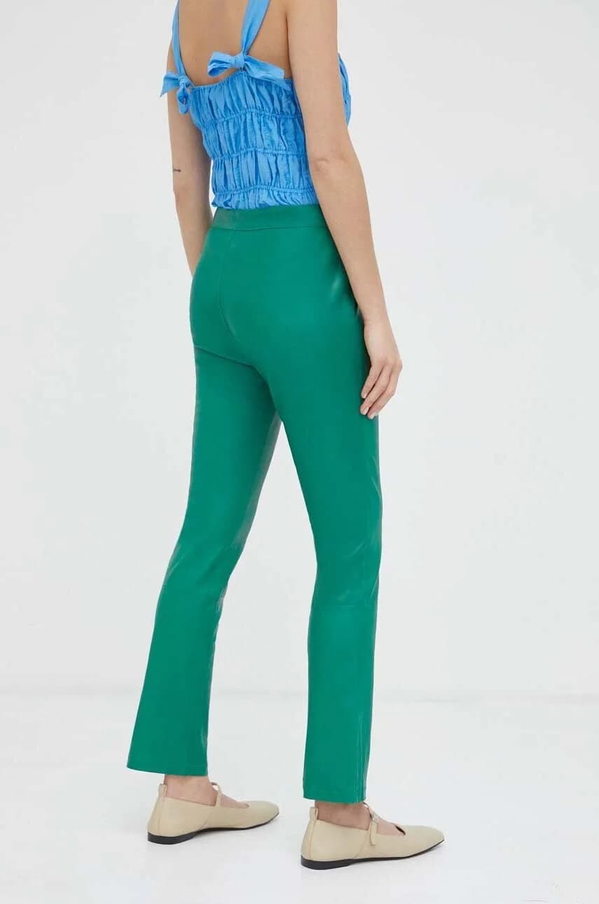 Кожаные брюки - фото 3