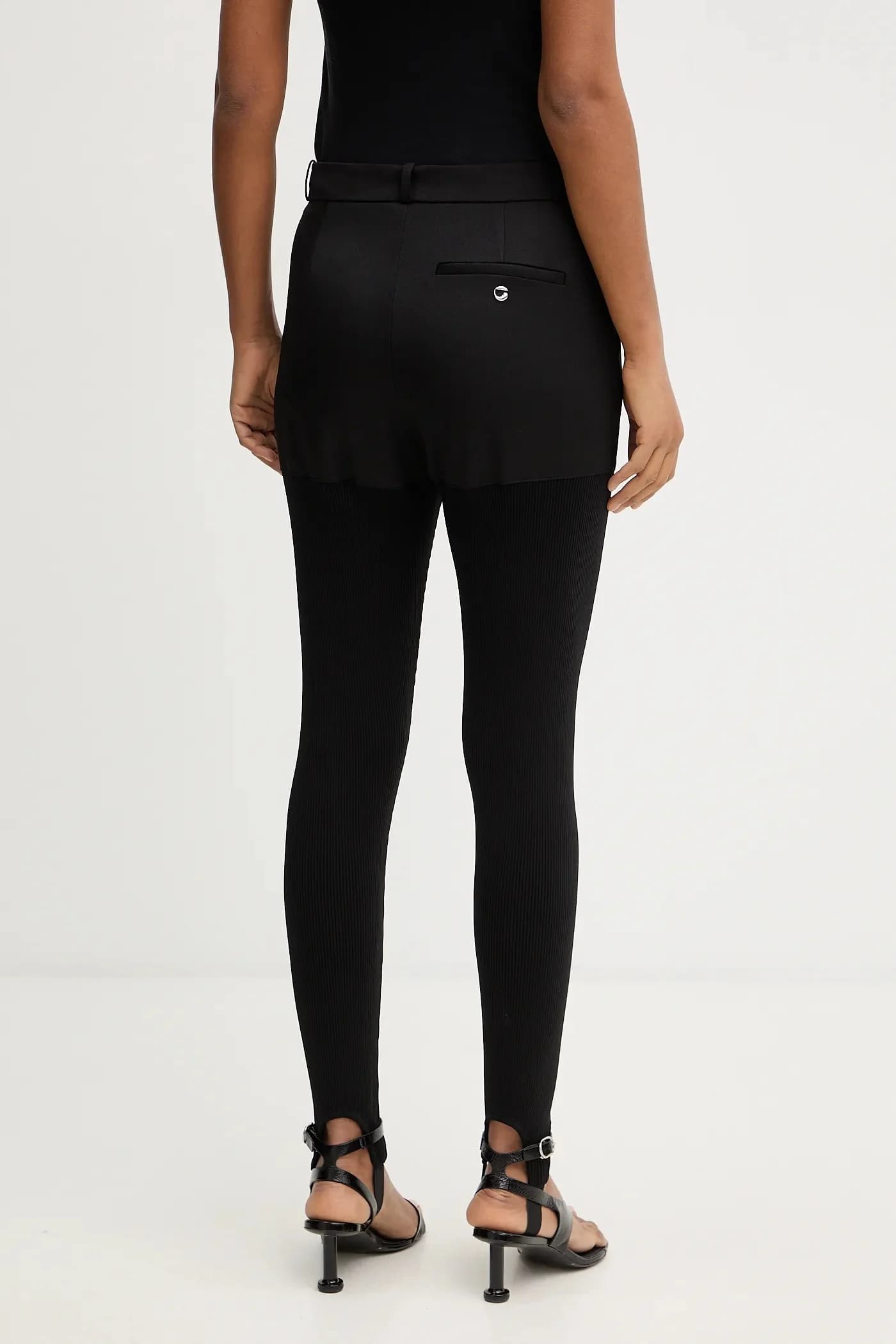 Гибридные брюки в рубчик - фото 3