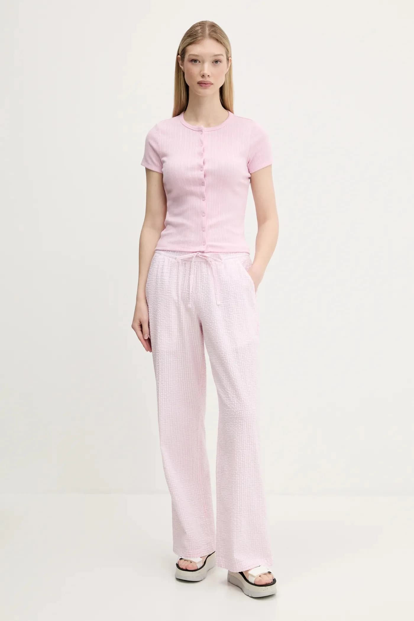 Хлопковые брюки - фото 2