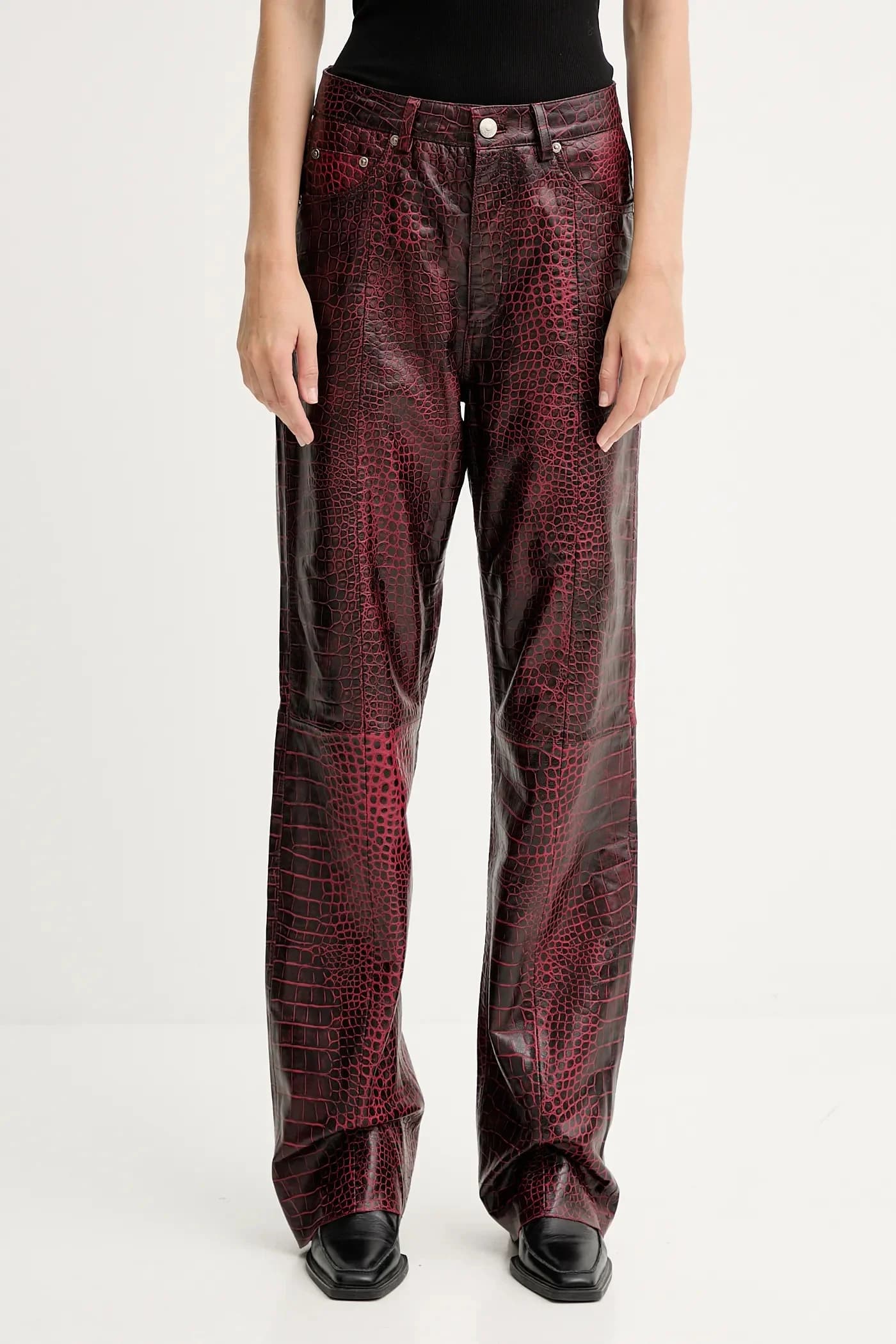 Кожаные брюки