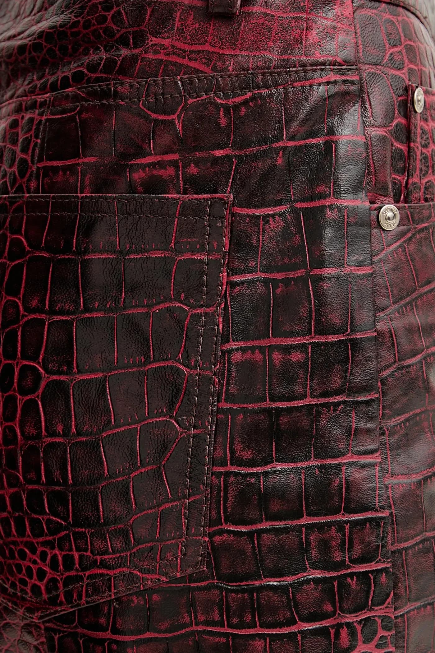 Кожаные брюки - фото 4