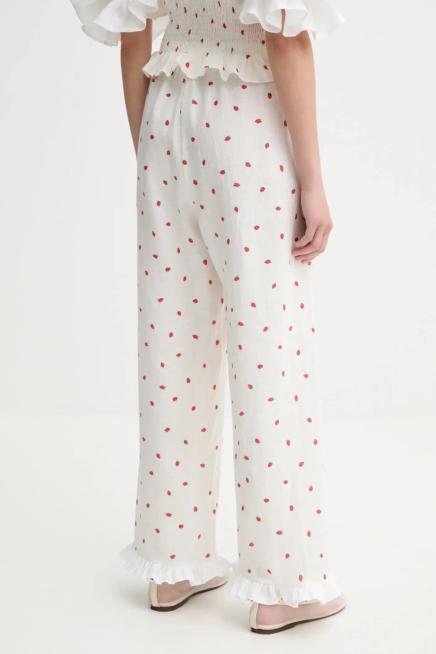 Льняные брюки - фото 3