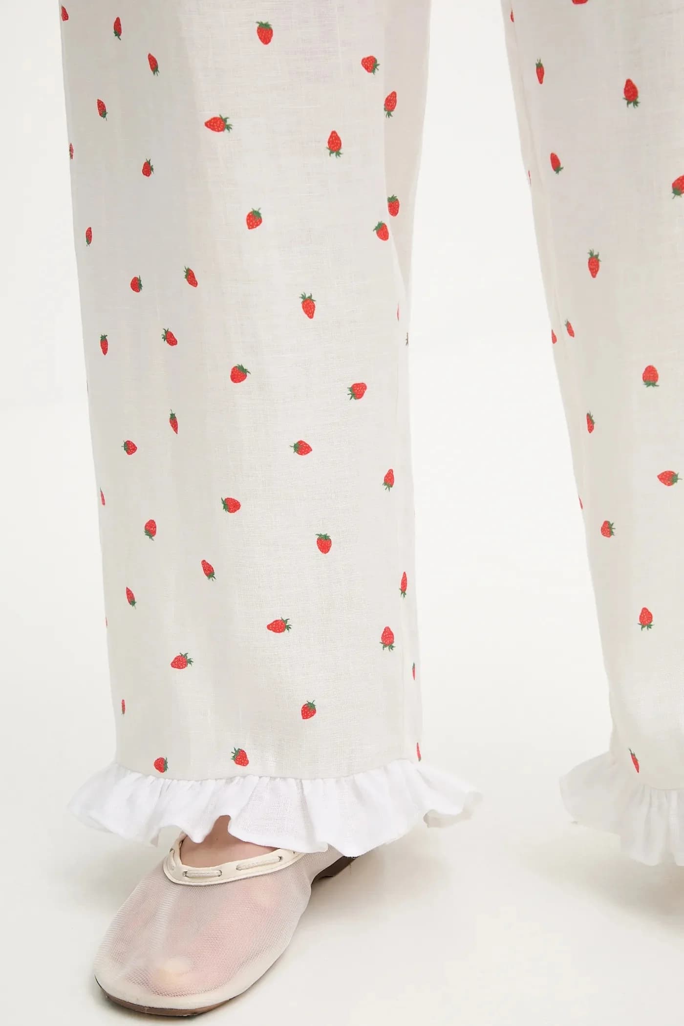 Льняные брюки - фото 4