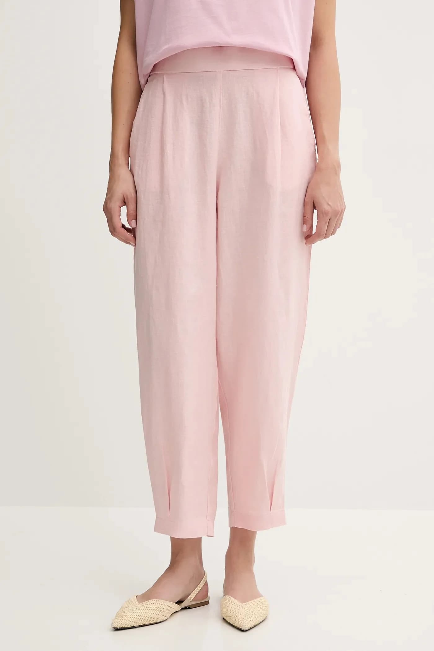 Льняные брюки