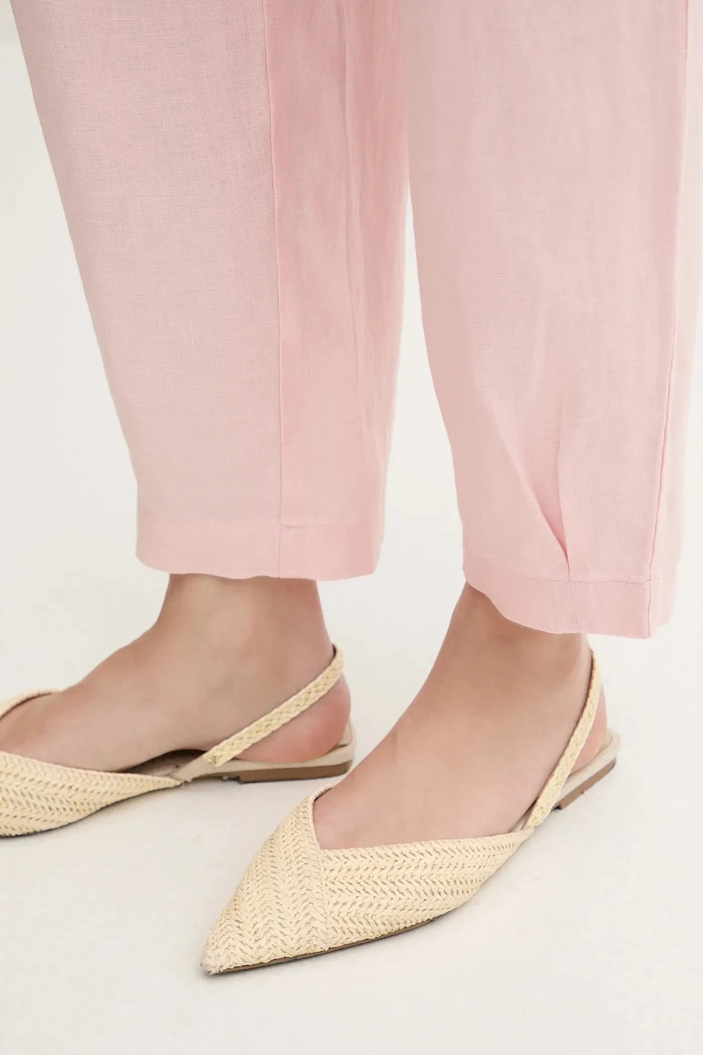 Льняные брюки - фото 4