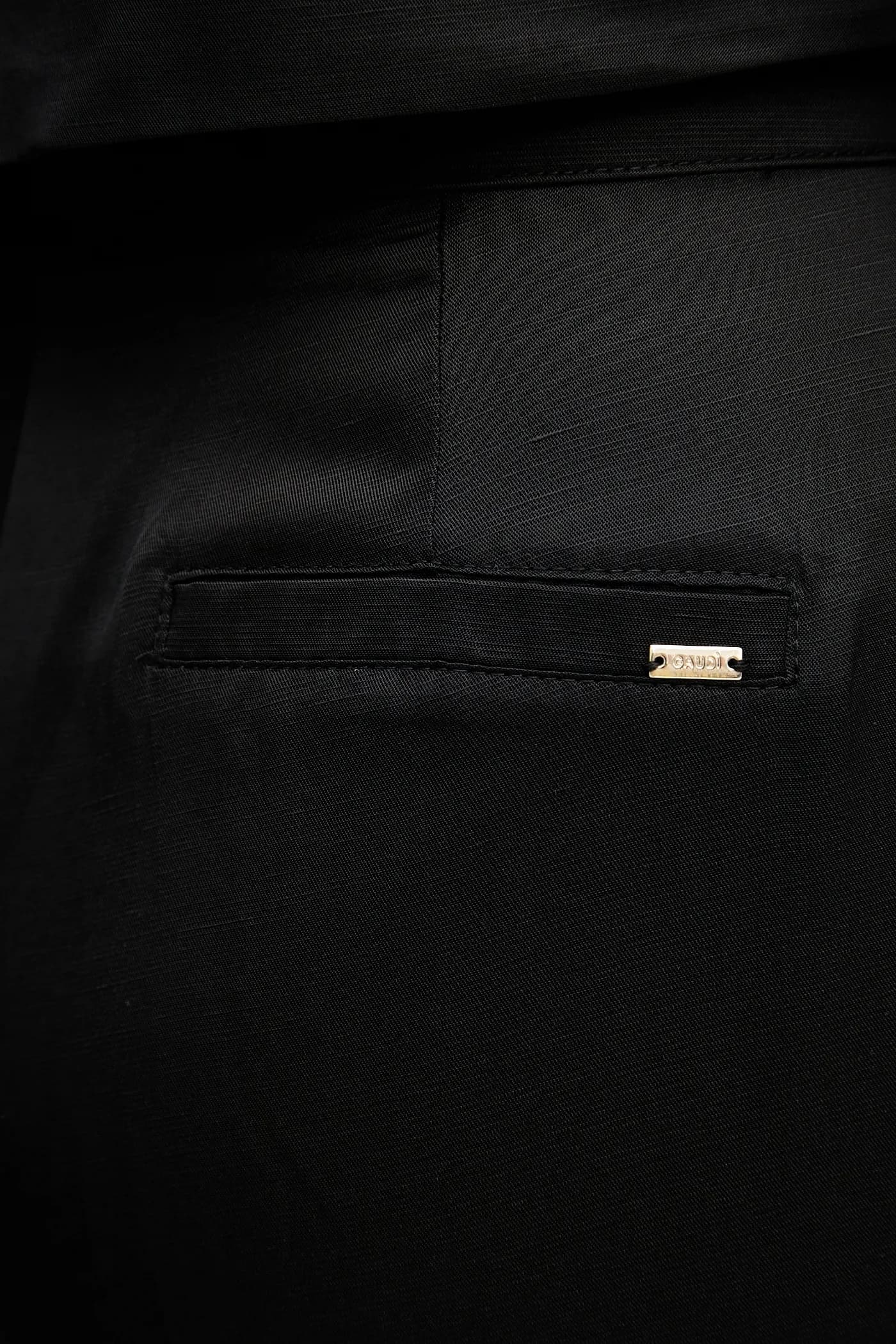 Брюки из смесового льна - фото 4