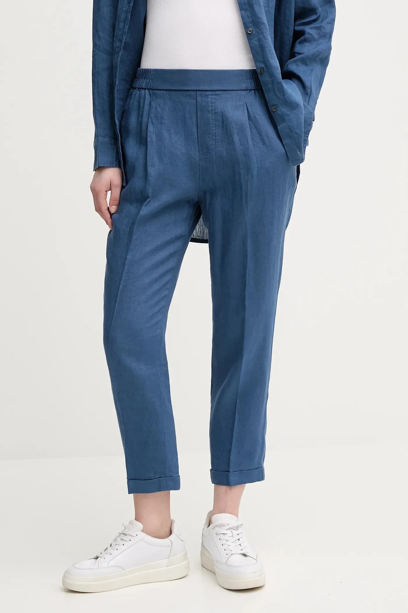 Льняные брюки